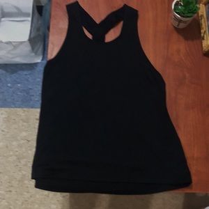 Black Workout Tank Top
